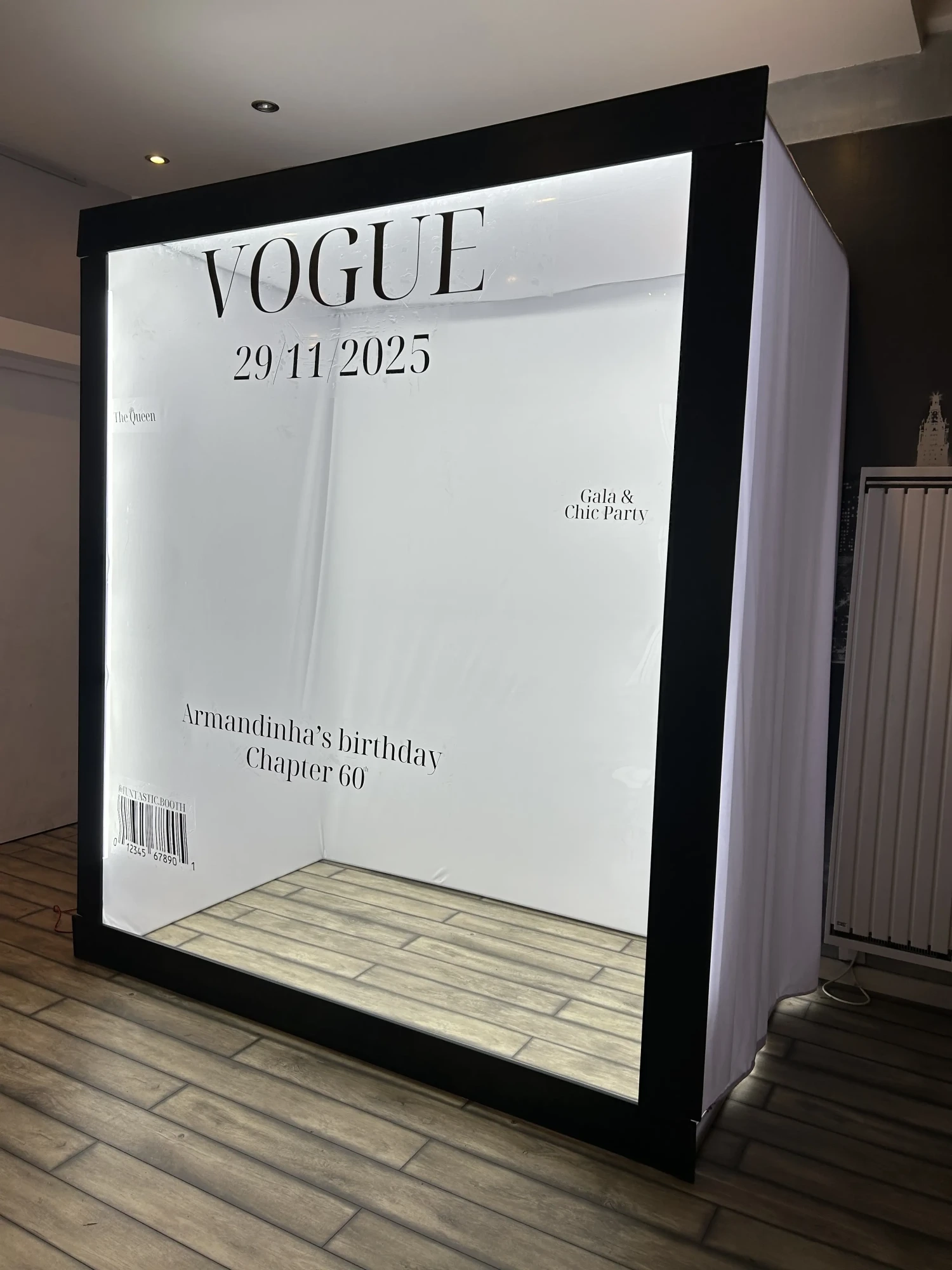 Magazine Memories Noor Booth location photobooth Maroc